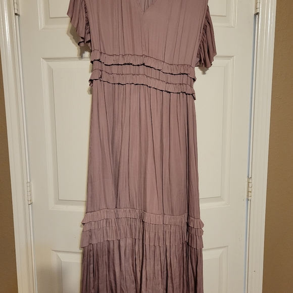 bohme willa ruffle dress